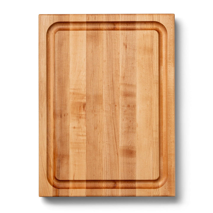 Boos Block BBQ Schneidebrett - Saftrille - Seitlichen Griffmulden – Profi-Schneidebrett – Lebensmitt