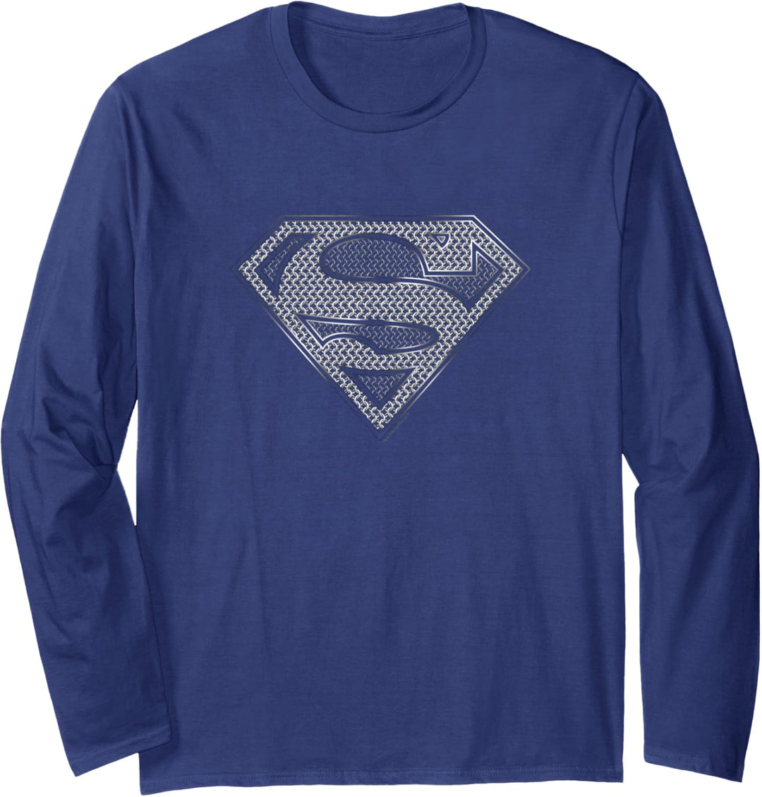 Superman Chainmail Langarmshirt