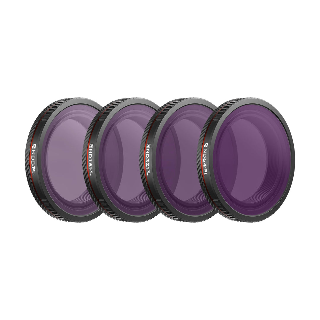 Freewell Bright Day Filter-Set für DJI Osmo Nano - ND8/PL, ND16/PL, ND32/PL & ND64/PL Filter