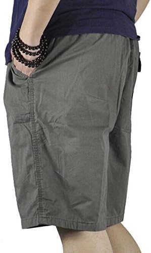 Putaowor Herren Sommer Cargo Shorts Kurze mit Elastischem Bund und Relaxed Fit volle elastische Tail