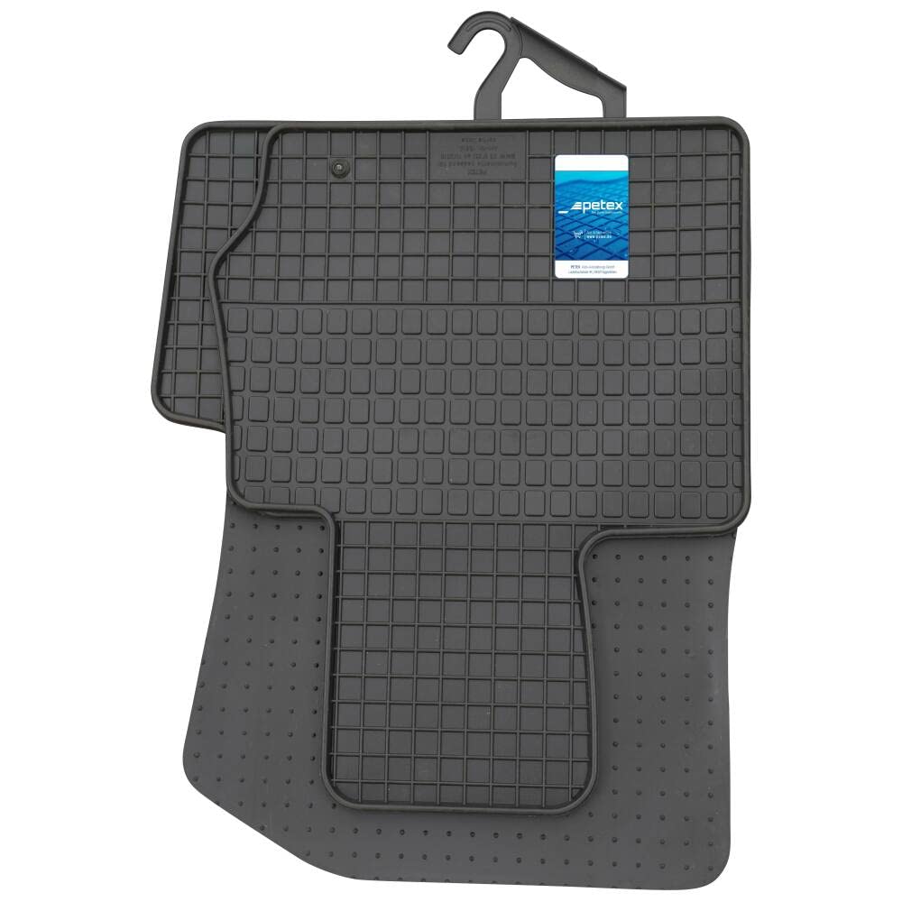 PETEX Gummimatten passend für X3 (F25) ab 11/2010-10/2017 / X4 (F26) ab 07/2014-06/2018 Fussmatten s