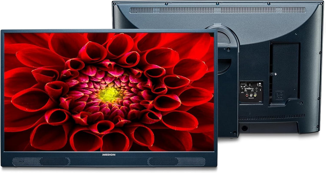 MEDION S13212 (MD 32132) 80 cm (32" Zoll) mobiler tragbarer Full HD Fernseher (mit Akku und Ständer,