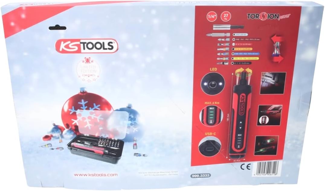 KS Tools TOOLS 999.3333 Adventskalender > Stahl statt Schokolade < Limited Edition 2022, bestehend a