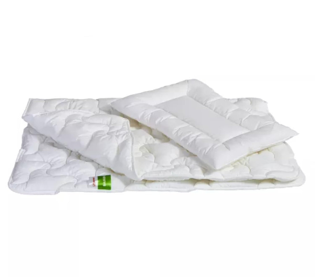 Kinder-Steppbettdecke - Set - Bambus