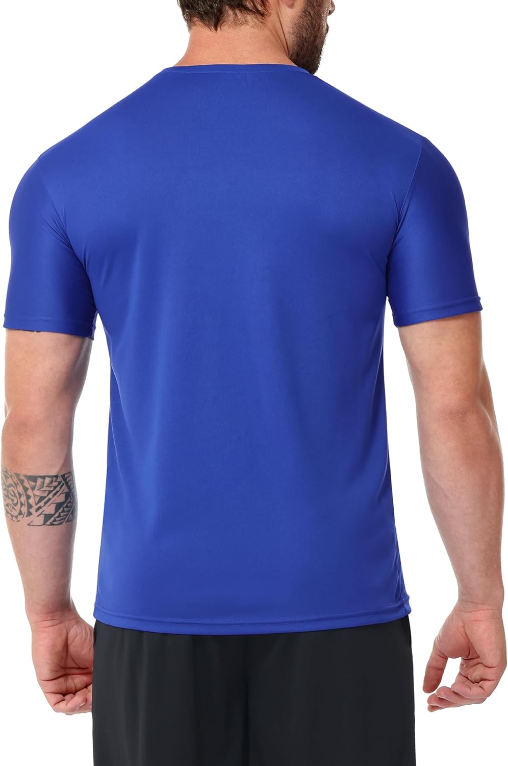 Funktionsshirt Herren Sport T Shirt Kurzarm 3er Pack Atmungsaktiv Männer Tshirt Sportkleidung Workou