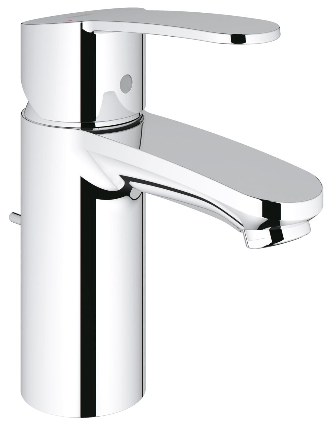 Grohe Eurostyle Cosmopolitan | Badarmatur - Waschtischarmatur | mit Zugstange, S-Size, mit EcoJoy |