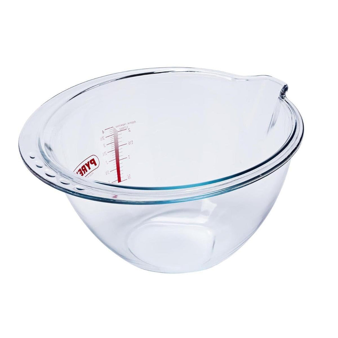 Pyrex 8021705 Jatte Expert Bowl Kapazität 4L2 – 8021705, Glas, transparent, 28 cm