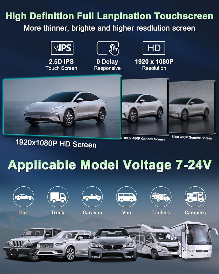 Exklusivität 11,3 Zoll Carplay Android Auto Display mit Stabile Halterung, Wireless Car Play Bildsch