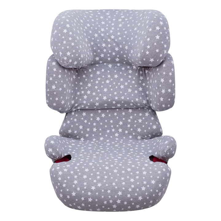 JYOKO Kids Bezug für Autositz Kompatibel mit Cybex Solution Fix (White Star), White Star