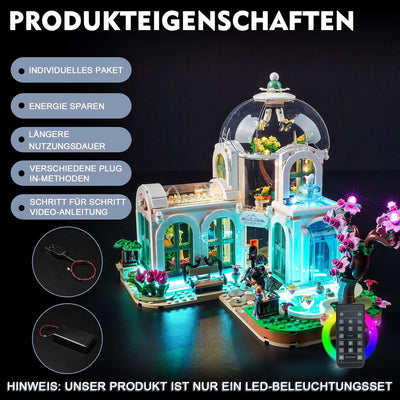 Fernbedienung Licht-Kit für Lego 41757 Botanischer Garten (Nicht Lego), Led Beleuchtungs Set für Leg