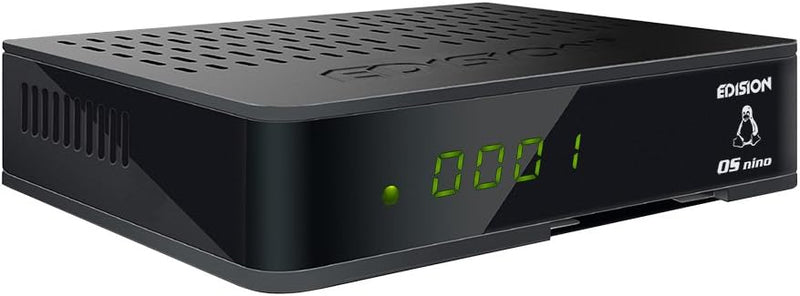 Edision OS NINO Full HD Satelliten Linux E2 Receiver (1x DVB-S2, 2x USB, HDMI, LAN, Linux, Kartenles