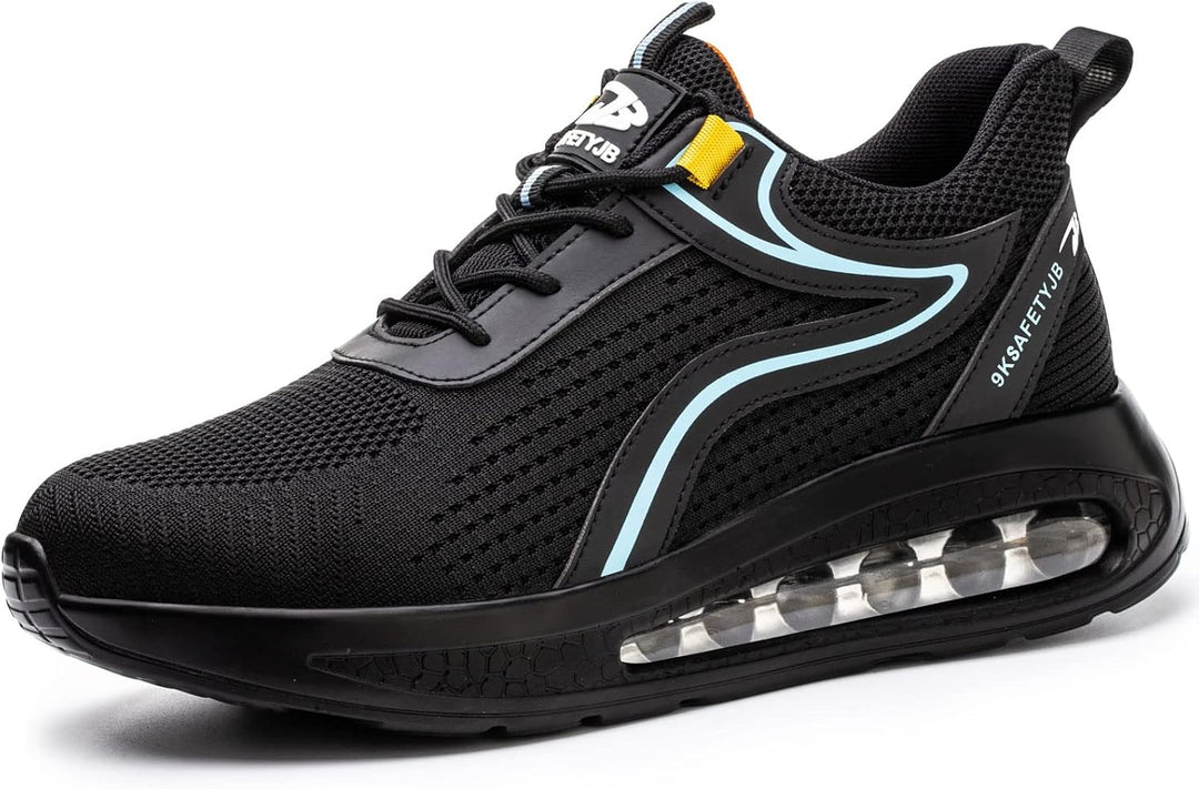 OBQcare Sicherheitsschuhe Arbeitsschuhe Herren S3 Sicherheitsschuhe Damen Leicht Stahlkappenschuhe r