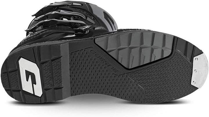Gaerne Motocross-Stiefel SG 22 Schwarz Schwarz 45 EU, Schwarz 45 EU