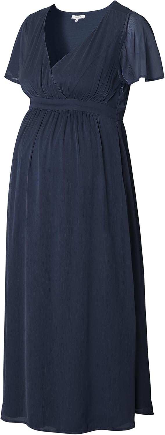 Noppies Damen Amelie Maxi Dress Ss Kleid XL Night - N146, XL Night - N146
