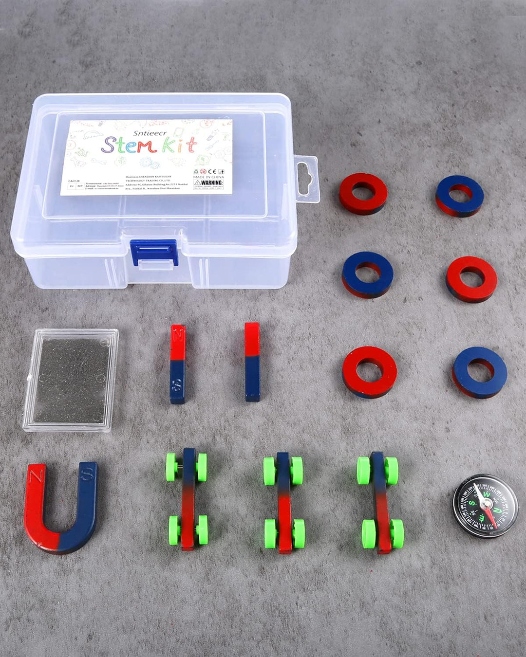 Sntieecr Labs Junior Science Magnetism Set für Experimente in der Bildung, Wissenschaftliches Experi
