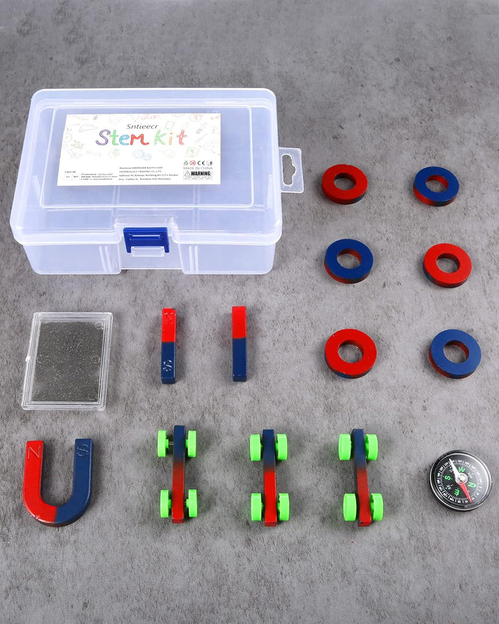 Sntieecr Labs Junior Science Magnetism Set für Experimente in der Bildung, Wissenschaftliches Experi