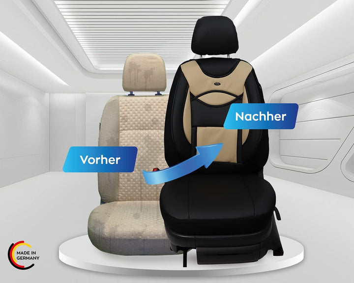 BREMER SITZBEZÜGE Mass Kunstleder Schonbezüge für Subaru Forester SH D107