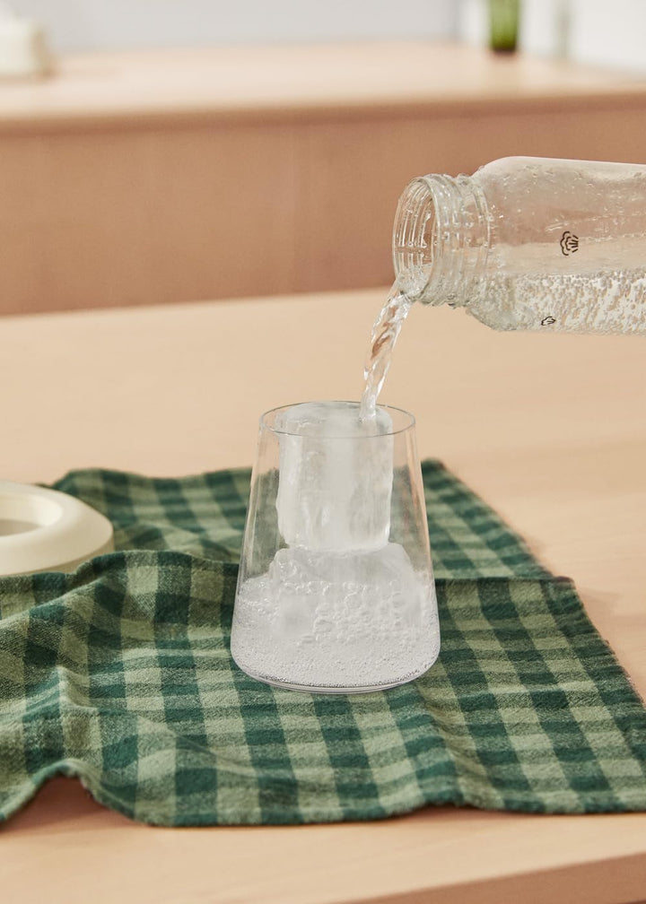 CREATE/SODA MAKER STUDIO/Wassersprudler 1L Salbeigrün + Doppelflasche 500ml + 350ml / Keine CO2-Flas