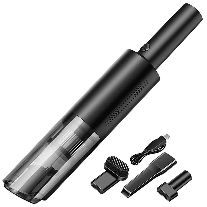 Sichler Haushaltsgeräte Handstaubsauger klein: Kompakter Akku-Handstaubsauger mit HEPA, 6 kPa, 120 W