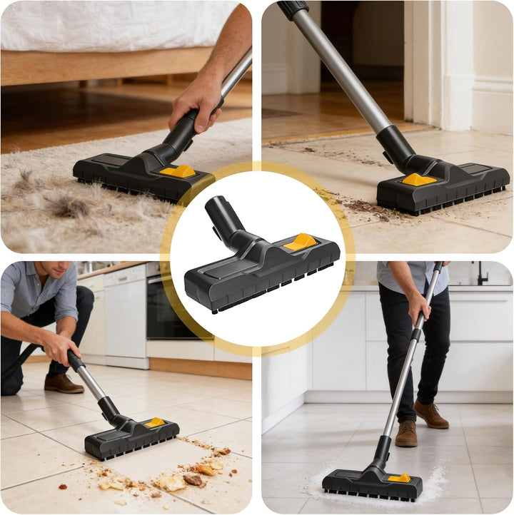 Staubsaugerdüse für Kärcher WD2 WD3 WD4 WD5 WD6, Universal Nass-Trockensauger Ersatz Bodendüse 35 mm