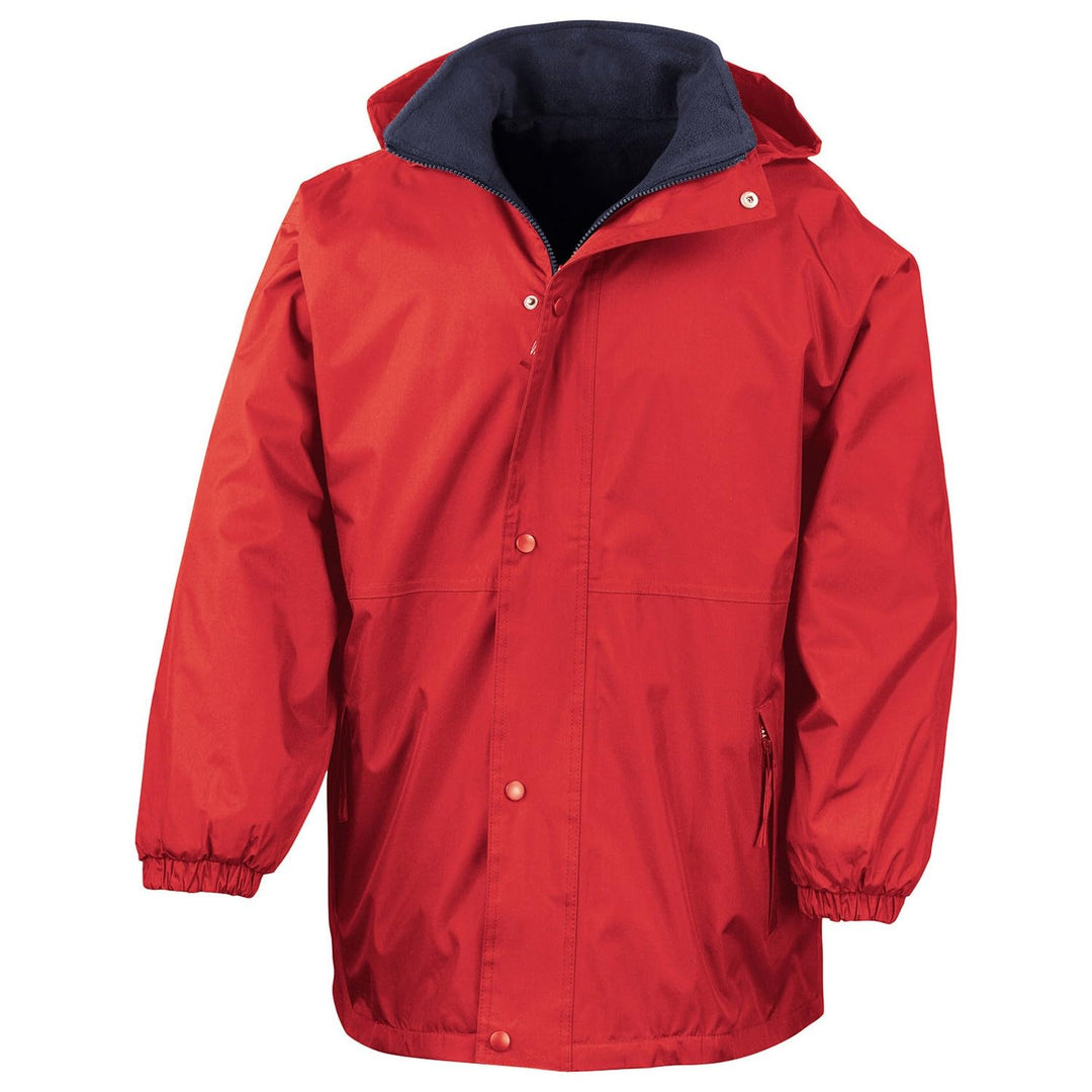 Result R160j Reversible StormDri 4000 Fleecejacke, Unisex, R160J Large/Size 9/10 Rot, Large/Size 9/1