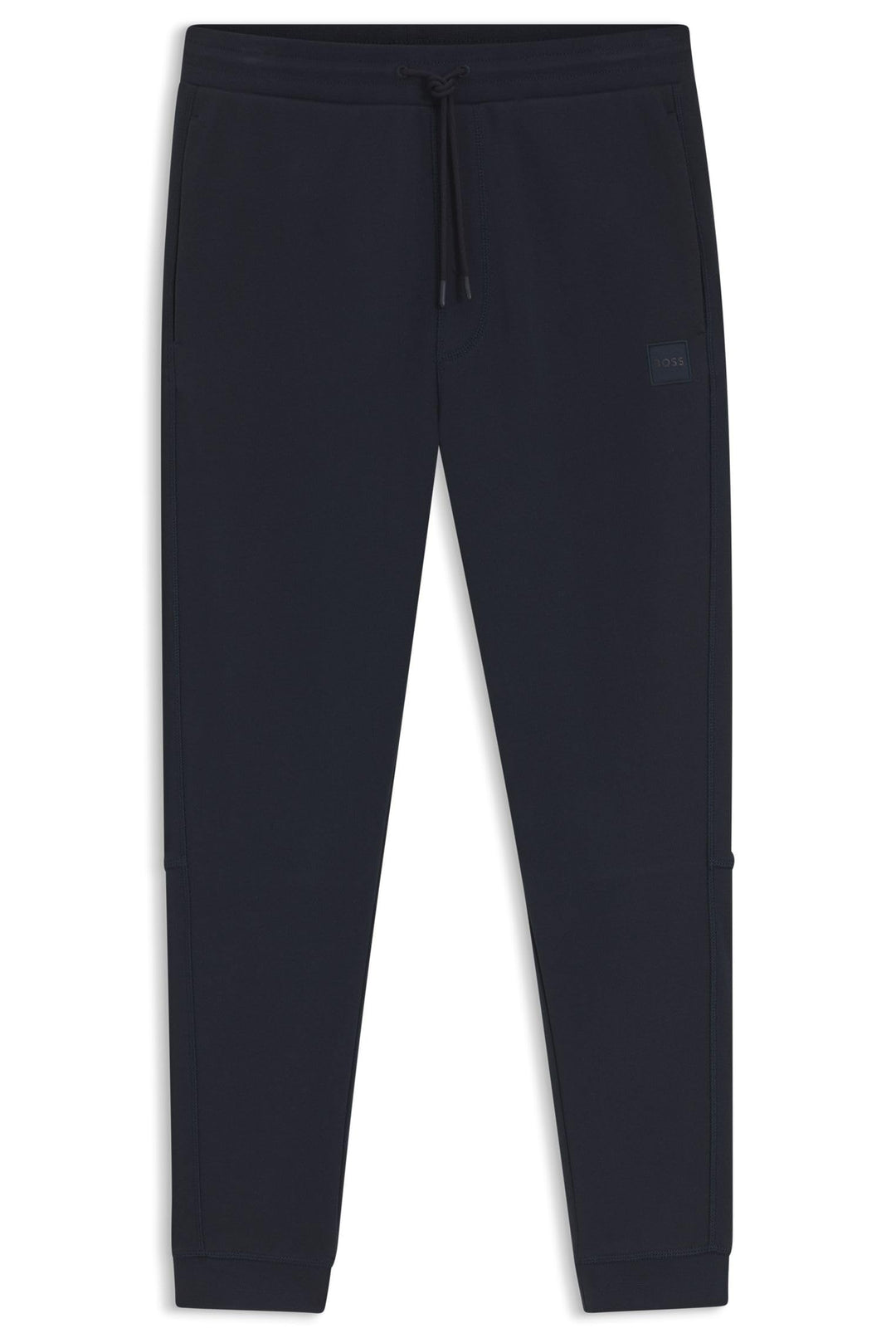 BOSS Herren Sestart Jogginghose aus Baumwoll-Terry mit Logo-Aufnäher 4XL Dark Blue404, 4XL Dark Blue