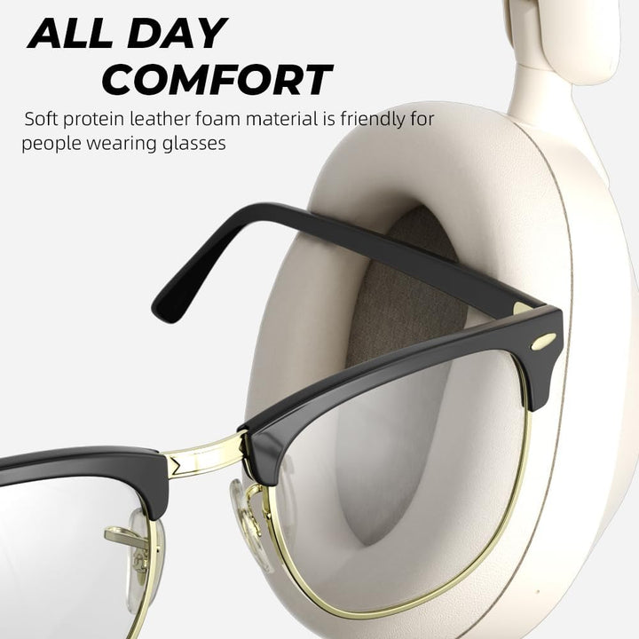 iKF Solo Aktive Noise Cancelling Kopfhörer Over-Ear Bluetooth 5.4, Hi-Res Audio Wireless & Wired Ove