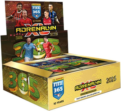 FIFA 365 Adrenalyn XL 2025 Trading Cards (1 Display + 1 Starter)