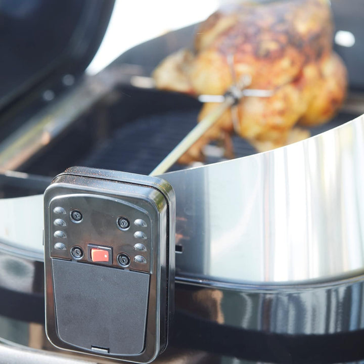 Barbecook Grilldrehspiess mit Motor für Holzkohlegrill 60cm geeignet für den Barbecook Loewy