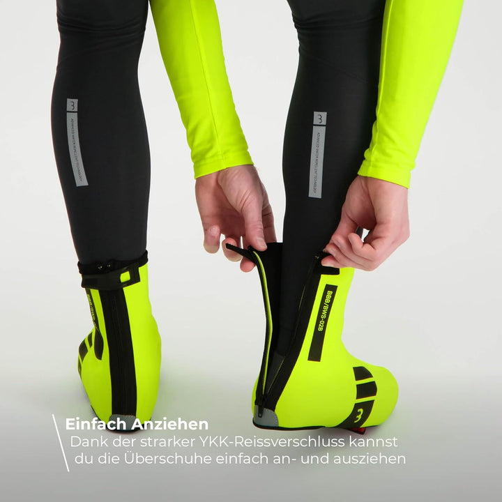 BBB Cycling Fahrrad Herren und Damen Winter Schuhüberzieher Windfest Kälteschutz Überschuhe für Renn