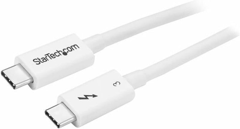 StarTech.com 50cm Passives Thunderbolt 3 Kabel, 40Gbps, 100W PD, 4K/5K Video, Thunderbolt Kabel, Kom