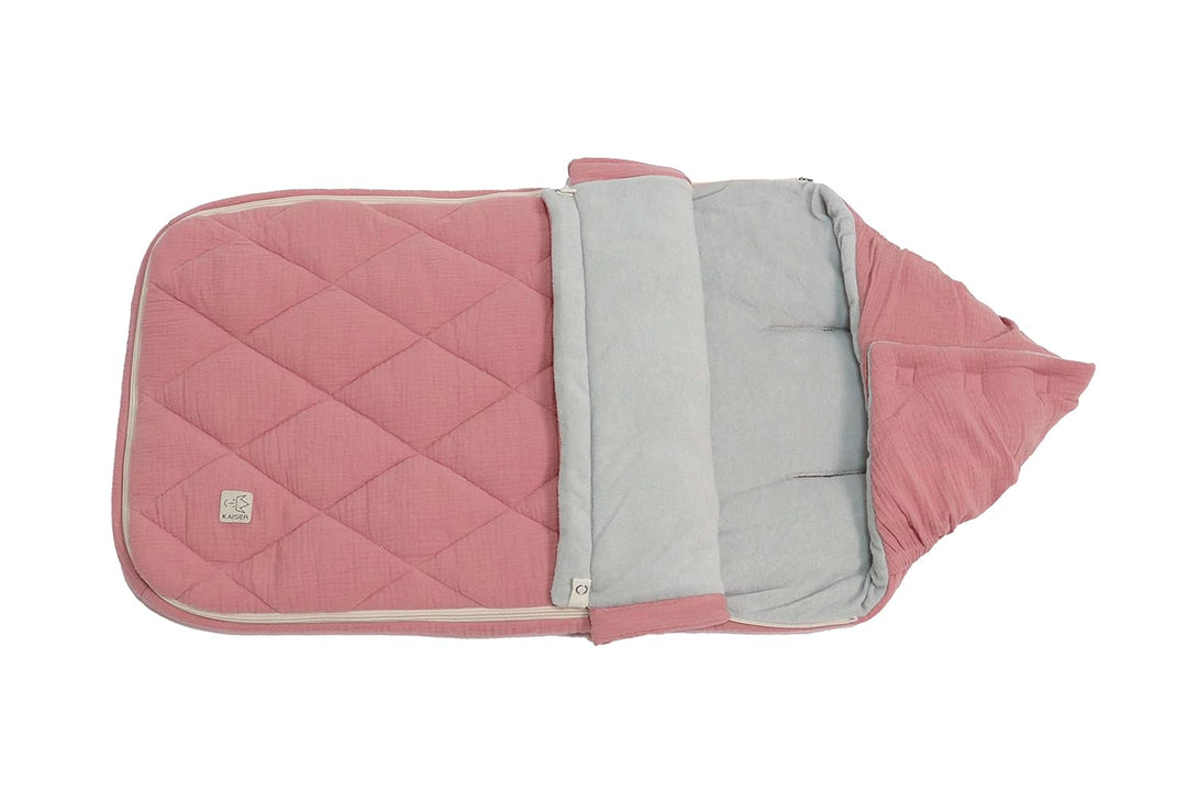 KAISER 65784491 ANNY Sommer Fusssack, Perfekt für warme Tage geeignet, 6-36 Monate, Fb. birdal rose,