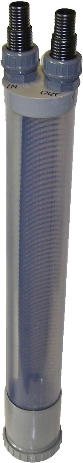 BoFiTec Vorfilter Steinabscheider für Schlammsauger Teichreiniger Teichsauger (DN110-67cm, Transpare
