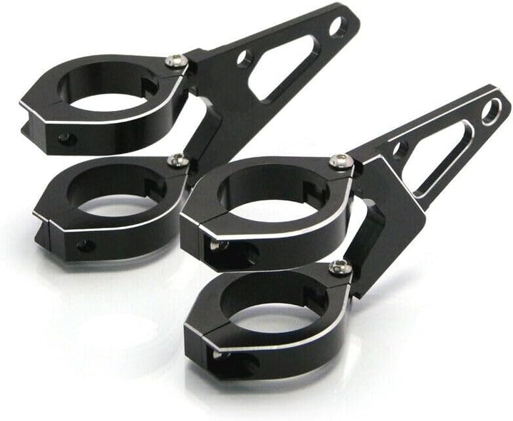 Alchemy Parts Motorrad Scheinwerfer-Halter mit Kurzen Arme Für Massgefertigt Projekt Motorrad - Schw