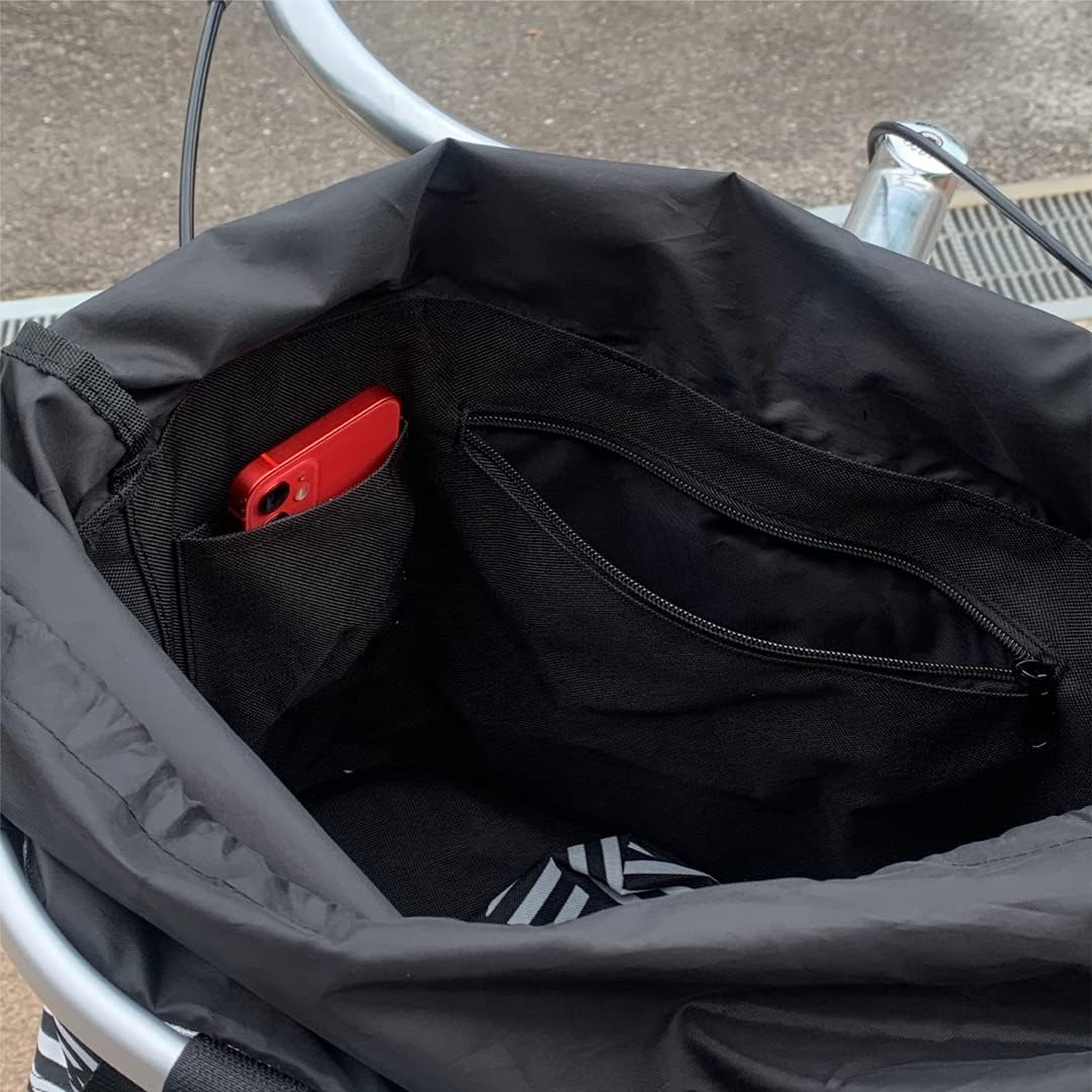 KlickFix Unisex – Erwachsene Tasche 35x28x26cm Twist Blue, 35x28x26cm Twist Blue