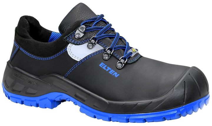 ELTEN Sicherheitsschuhe Alessio Low ESD S3, Damen und Herren, Leder, Stahlkappe, leicht, robust, Sch