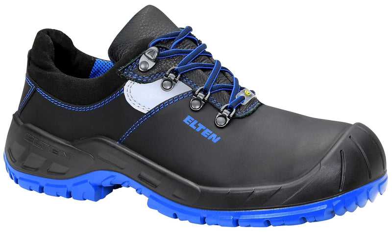 ELTEN Sicherheitsschuhe Alessio Low ESD S3, Damen und Herren, Leder, Stahlkappe, leicht, robust, Sch