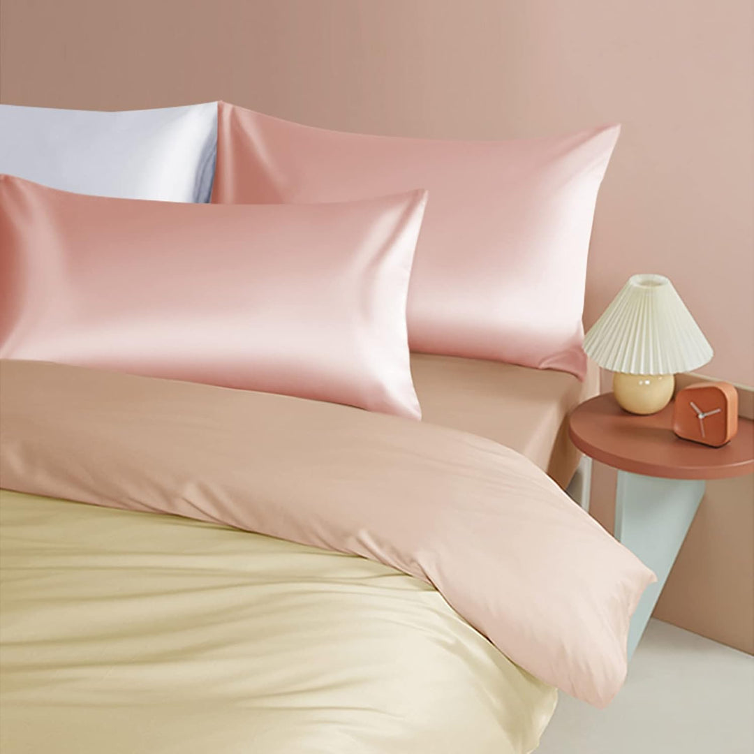 LULUSILK Kissenbezug für Haare und Haut, 100 % reine Seide, 16 Momme mit verdecktem Reissverschluss,