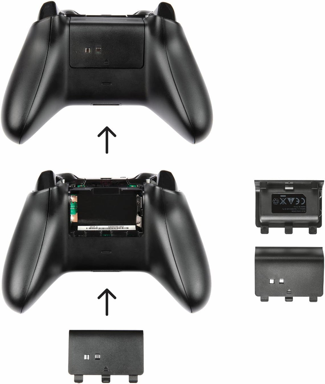 Trust Gaming GXT 247 Xbox One Controller Ladestation inkl. Akku (2-Fach) schwarz Xbox One mit auflad