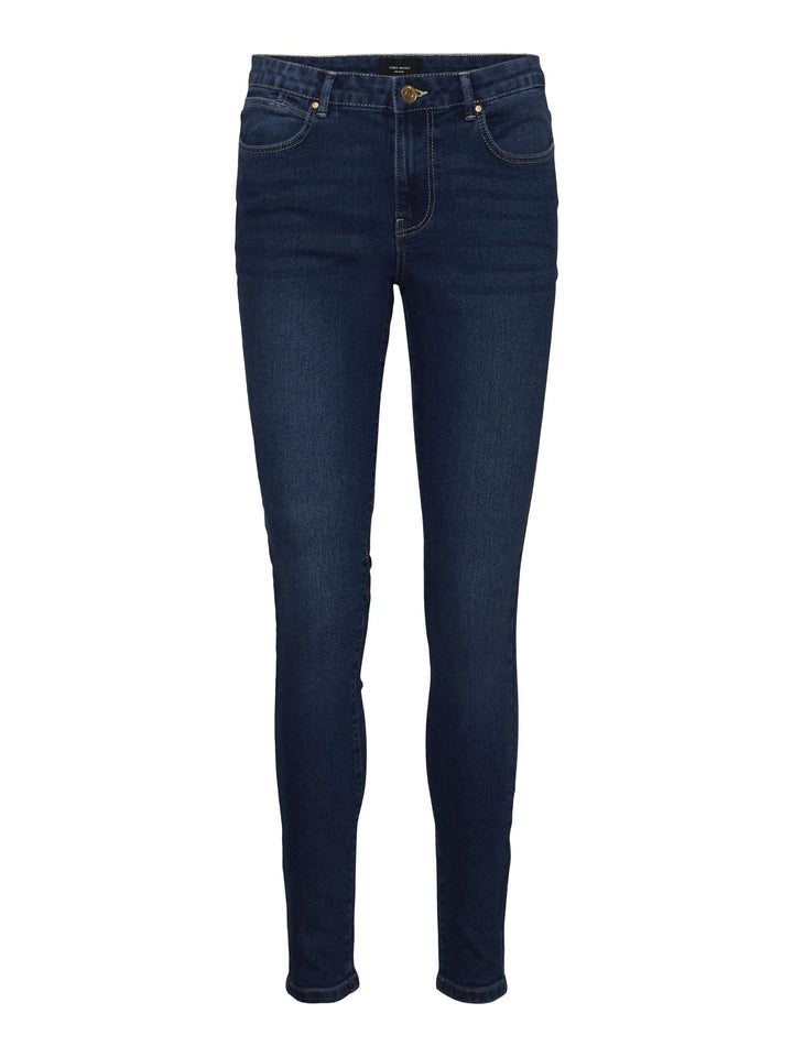 VERO MODA Damen Jeans XS / 32L Medium Blue Denim, XS / 32L Medium Blue Denim