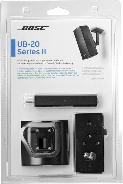 Bose ® UB-20 Serie II für Lautsprecher Wand-Deckenhalterung schwarz, schwarz