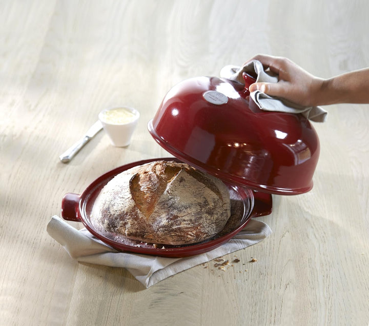 Broodbakbol  E-box Ø285mm Emile Henry 9508-34 Grand Cru Red, Red