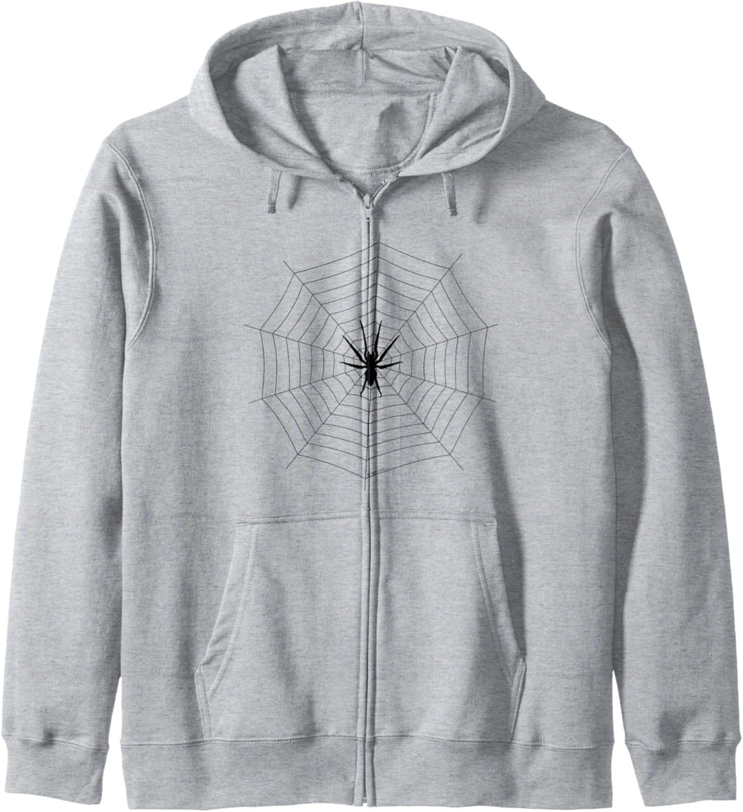 Spinne Spinnennetz Kapuzenjacke