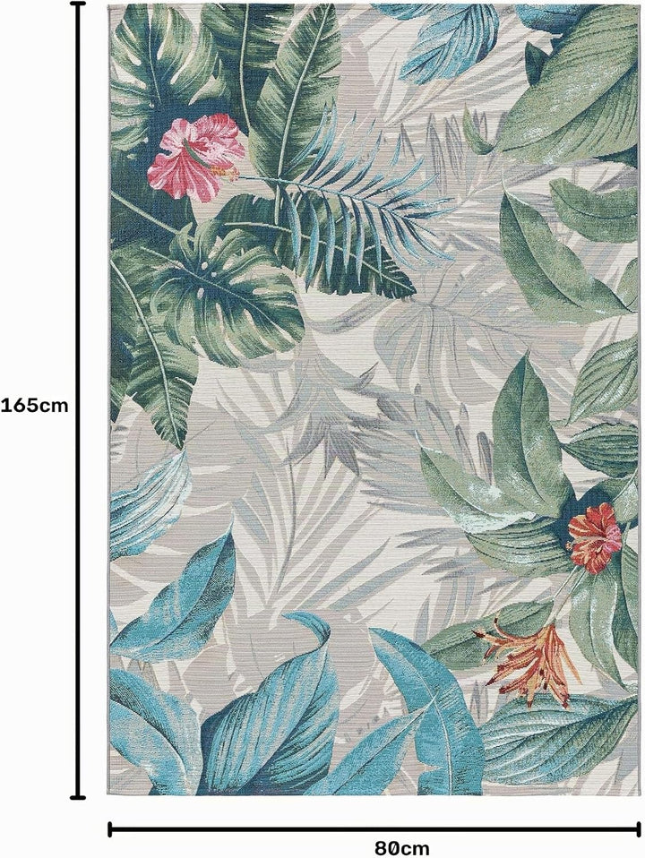 benuta In- &amp; Outdoor-Teppich Artis Multicolor 80x165 cm 80x165 cm Multicolor, 80x165 cm Multicolor