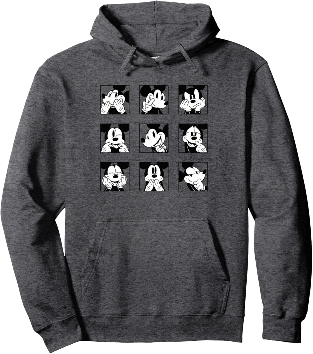 Disney Mickey Mouse Retro Panels Pullover Hoodie