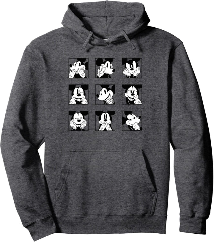Disney Mickey Mouse Retro Panels Pullover Hoodie