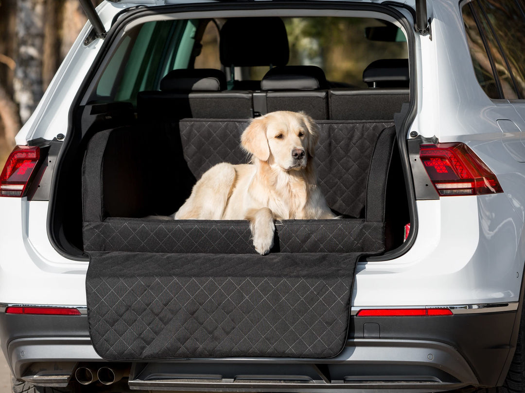 PillowPrim Hundeautositz, Hundedecke Auto Vordersitz/Rückbank, Transportbox Katze, Hundebox, Hundeko