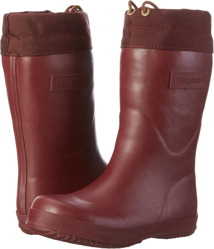 Bisgaard Unisex Thermo Gummistiefel 35 EU Bordeaux, 35 EU Bordeaux