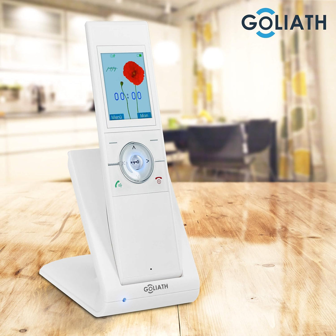 Goliath Funk Mobilteil, Innenstation, Inneneinheit mit Bildspeicher, Drahtlos, AV-VTF04-I Innenstati