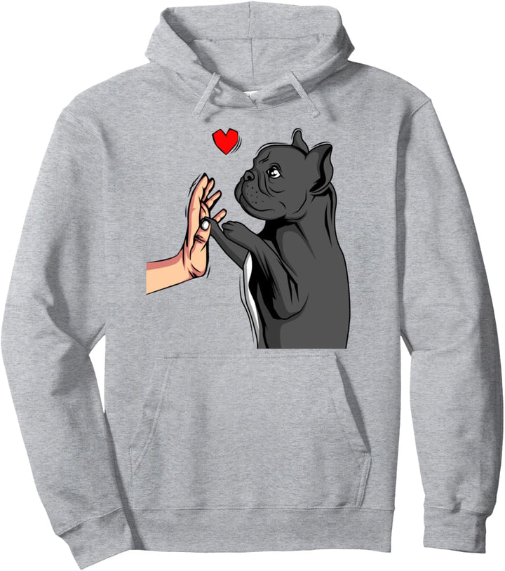 Französische Bulldogge Liebe Frauchen Frenchie Geschenkidee Pullover Hoodie